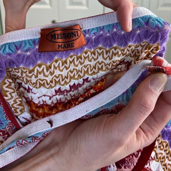 Vintage Missoni Mare Zigzag Set - Tank and Miniskirt - Picture 5 of 7